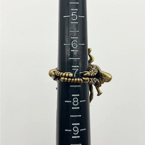 NWW Gucci Bee Ring with Crystals and Pearl XS (US size 5.25), M (US size 7.5) - Picture 15 of 16